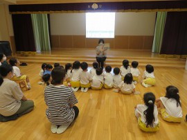 避難訓練とお部屋の様子