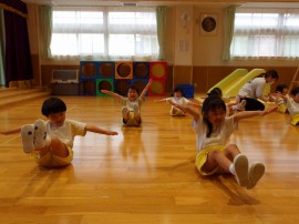運動遊び☆
