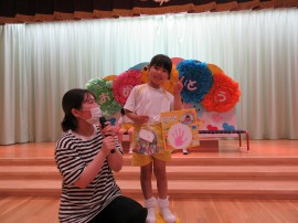 6・7月生まれのお誕生会がありました✨
