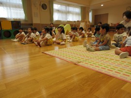 1学期終業式と盆踊り練習🎵
