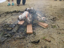 焼き芋をしました🍠
