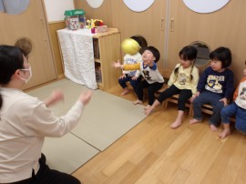 ちゅうりっぷ組さん運動遊び🎵