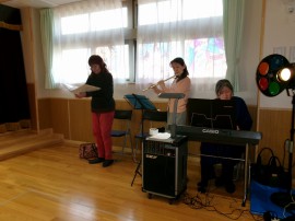 クリスマス会リハーサル（以上児）