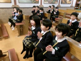 礼拝がありました