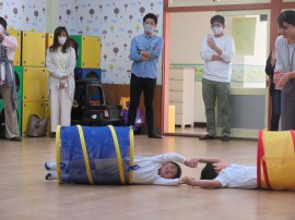 秋の参観日(以上児)