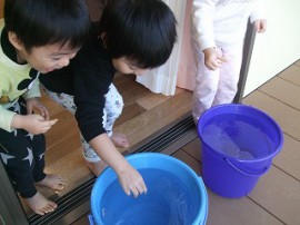 自然あそび体験!