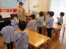 朝の会と発表会練習