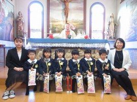 七五三のお祝い